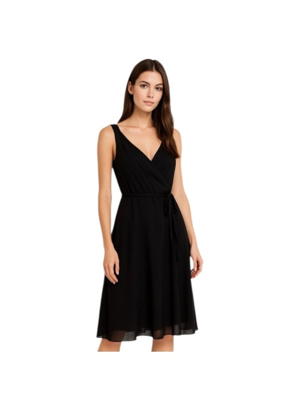 Black Silk Dress